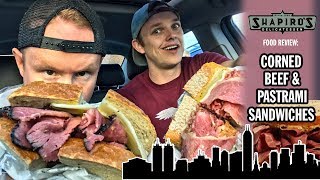 Shapiros Corned Beef and Pastrami Food Review  Road Trip to Indianapolis [upl. by Lezah]