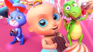 Chocolate Song amp Nursery Rhymes Compilation  Music for Kids  KidzTune [upl. by Ahsakat]