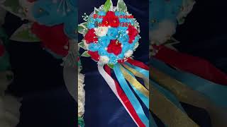 organdy flowers weddingbouquet weddingaccesories [upl. by Elana]