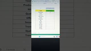 Excel Tutorial advance tricks trending excel ytshorts shortfeeds rajeshexcelpoint [upl. by Scever]