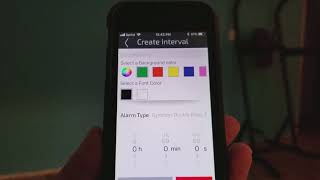 How to Create a New Interval Sequence on Gymboss Interval Timer App [upl. by Enitsud]