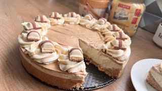 Recette Gâteau sans cuisson goût kinder Bueno facile et rapide [upl. by Ailuy]