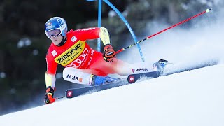 FIS Alpine Ski World Cup  Mens Giant Slalom 2 RUN 1  Alta Badia ITA  2023 [upl. by Renzo911]