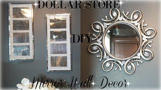 DIY DOLLAR STORE  MIRROR DECOR  DIY ROOM DECOR 2018  PETALISBLESS [upl. by Aihtniroc950]