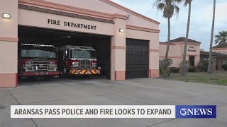 Aransas Pass Fire Police departments look to expand stations [upl. by Hajile]