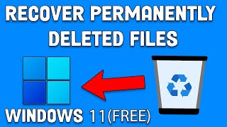 How to Recover Permanently Deleted Files in Windows 11 [upl. by Aizatsana]