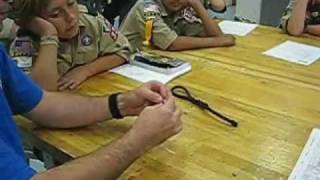 Cub Scouts Learn to Whip and Fuse Rope Ends [upl. by Claudie229]