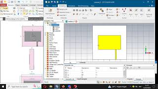 millimeter wave antenna designpart1 with CST [upl. by Bronny]