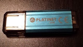 Platinet 16GB Flash Drive  PenDrive unboxing amp speed test [upl. by Sonya]