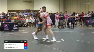 2024 GrecoRoman Senior World Team Trials  Aidan Squier vs Beka Melelashvili 82 KG Con Quarters [upl. by Oam]