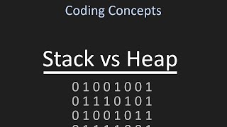 Stack and Heap Memory  Coding Concepts [upl. by Ellemrac439]