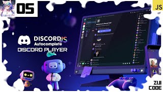 Code Bot Discord 5  Discord Player  autocomplete  Ziji Studio [upl. by Harlie297]