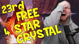 MARVEL Contest of Champions iOSAndroid 23rd FREE 4 STAR CRYSTAL [upl. by Akemor]