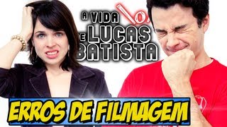 ERROS DE FILMAGEM  A Vida \o de Lucas Batista [upl. by Landry]