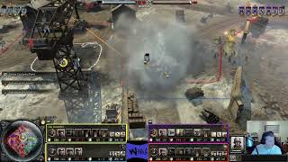 Arty Madness In Mid  Company of Heroes 2  Casting 4v4 Nordwind [upl. by Millan360]