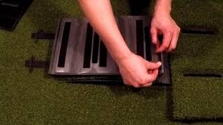 OptiShot JagManJoe Turf Replacement Installation Instructions ArseneGolfcom [upl. by Yenrab]