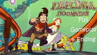 Deponia Doomsday  Full Gameplay Walkthrough amp Ending [upl. by Johna]