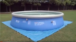 Guía de instalación piscina redonda Fast Set Bestway [upl. by Alyar751]