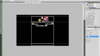 Photoshop Tutorial Deutsch Homepage erstellen Navigation teil 2 [upl. by Haidej]