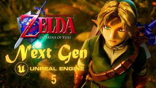 ⭐4K Zelda Ocarina of Time Next Gen Lake Hylia  Unreal Engine 5 [upl. by Adrian]