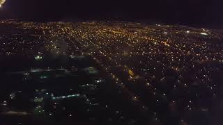 Beautiful night landing at Managua Nicaragua Part 2 [upl. by Levram]