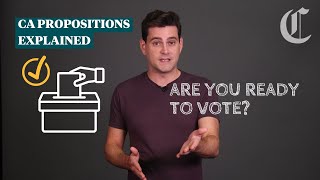 California ballot propositions explained  Election 2024 [upl. by Noryt]