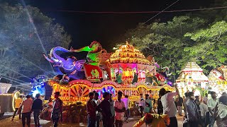 JC Nagar Dasara 2023 MunireddyPalya Dasara Pallaki 2023 110th Year CarFestival RT Nagar [upl. by Akiehsal]