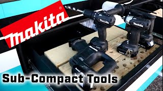 Makita LXT SubCompact Tool Lineup Overview amp Demo [upl. by Oringa]