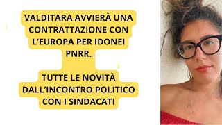 VALDITARA AVVIERÀ UNA CONTRATTAZIONE PER GLI IDONEI PNRR 1 CARTA DOCENTE A 500€ e altre notizie [upl. by Hairabez853]