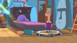 Phineas and Ferb Across The 2nd Dimension clip Adopting Perry [upl. by Irmine]