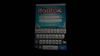 First ever ROBLOX mobile app iPad 2 on ios 7 [upl. by Ailalue]