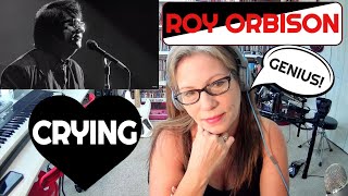 Crying Roy Orbison Reaction GAVE ME CHILLS Black and White Night  Crying Over You [upl. by Fabrianne]