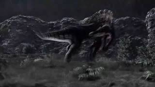 Primal Carnage  Trex vs Spinosaurus audio remake [upl. by Ahsinek808]