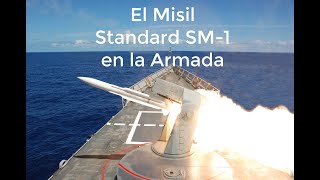 Armada Española Misil Antiaéreo Standard SM1 [upl. by Thanh]