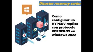 Como configurar un HYPERV replica con protocolo KERBEROS en windows 2022 [upl. by Bringhurst]