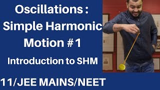 Class 11 chap 14  Oscillations 01  SHM 01  Introduction and Condition for SHM JEE MAINSNEET [upl. by Erodasi102]