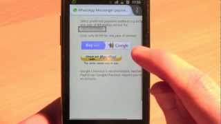 WhatsApp ohne Kreditkarte verlängern ‒ Android [upl. by Atter]
