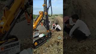 Powerful drilling machine video powerful videos [upl. by Annawat]