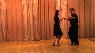 Learn the Argentine Tango Ocho beginner level [upl. by Arman]