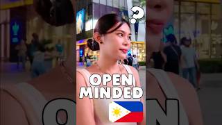 filipinas conservative vs open minded interview survey dating [upl. by Ventre]