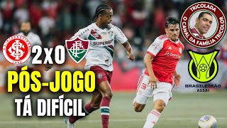 FLU PERDE E A SITUAÇÃO COMPLICA  PÓSJOGO INTER 2X0 FLUMINENSE [upl. by Hosfmann902]