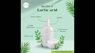 Benefits of lectic acid for your skin [upl. by Fuchs]