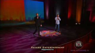 Ahmed Ahmed and Avi Liberman cohost Bridging the Gap in full HD at wwwlolcomedytv [upl. by Enoch]