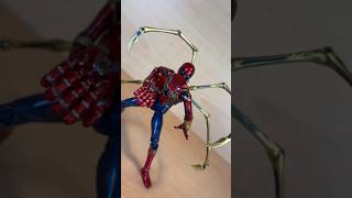 Mafex IRON SPIDER Avengers Endgame actionfigure spiderverse mafex [upl. by Gifford]