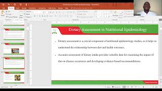 Introduction to Nutritional Epidemiology [upl. by Mcgurn441]