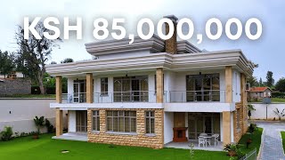 Inside Ksh85000000 5bedroom Sold mansion in kiambu housetour maisonette realestate mansa [upl. by Sessler837]