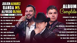 Julion Alvarez Alfredo Olivas y Banda MS Grandes Exitos Mix 2024  Bandas Romanticas 2024 [upl. by Gilbertine]