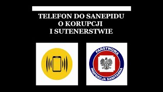 TELEFON DO SANEPIDU W SPRAWIE TERRORYZOWANIA DZIECI KORUPCJI SUTENERSTWIE I MORALNYM WYKOLEJENIU [upl. by Nnylarat]