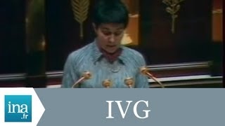 Débat pour le remboursement de lIVG à lAssemblée Nationale  Archive INA [upl. by Arekahs]