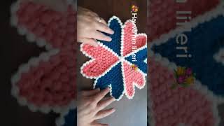 🧡Lif modeli keşfet lifmodelleri crochet elisi örgü trending tığoyası tığişi hobi knitting [upl. by Eicrad]